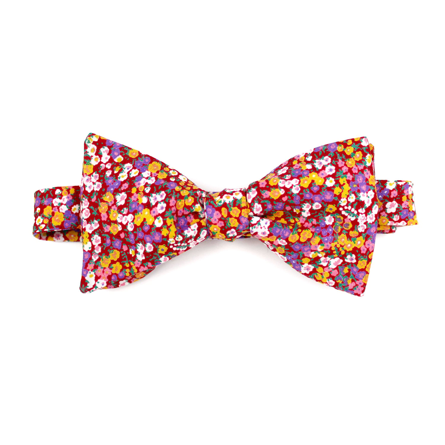Poppy Floral Bow Tie | Fox & Brie