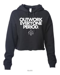 Image 1 of Outwork Everyone Period Cropped Hoodie