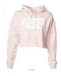 Image 2 of Outwork Everyone Period Cropped Hoodie