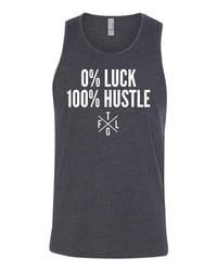 Image 3 of 0% Luck 100% Hustle Tank Top Mens