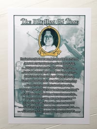 Image 1 of The Rhythm of Time poem by Bobby Sands