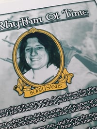 Image 2 of The Rhythm of Time poem by Bobby Sands