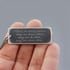 Sterling Silver Strong Women Quote Necklace Image 3