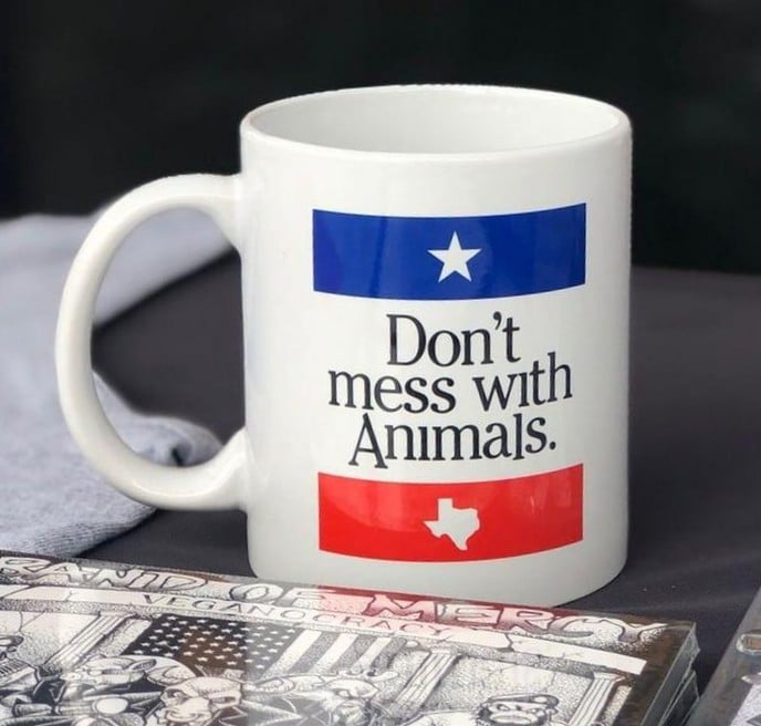Image of DON'T MESS WITH ANIMALS mug
