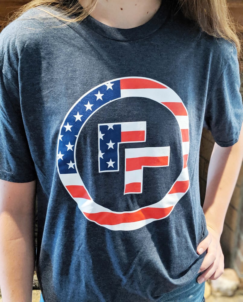 Image of Patriotic Logo T-Shirt