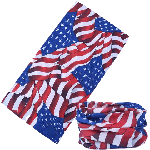 Image of American Flag Tubular Face Mask/Buff