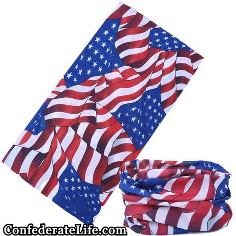 Image of American Flag Tubular Face Mask/Buff