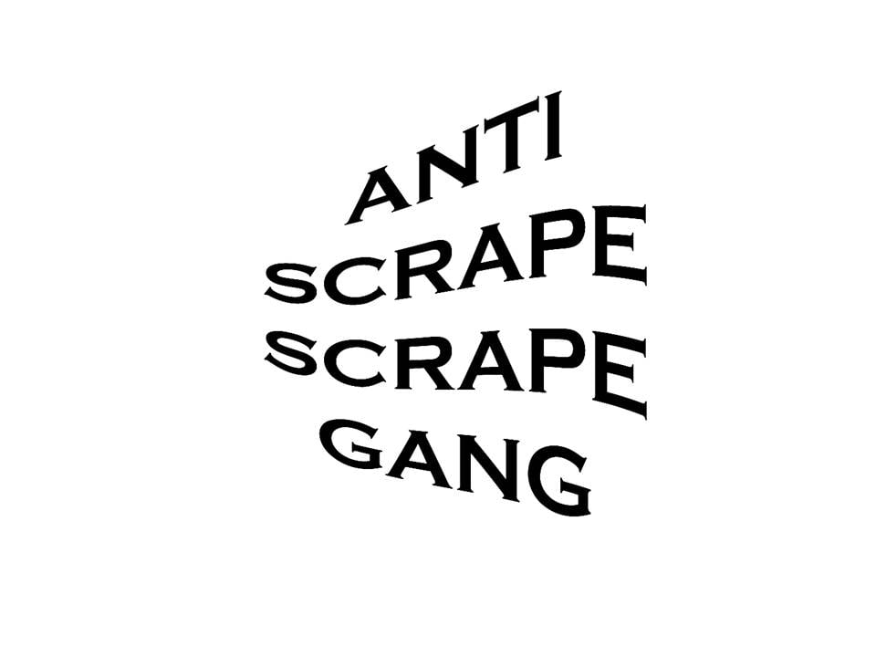 Image of Anti Scrape Scrape Gang Sticker