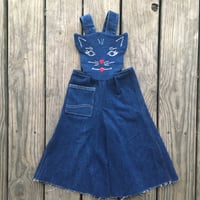 Image 2 of Denim Kitty Culottes 