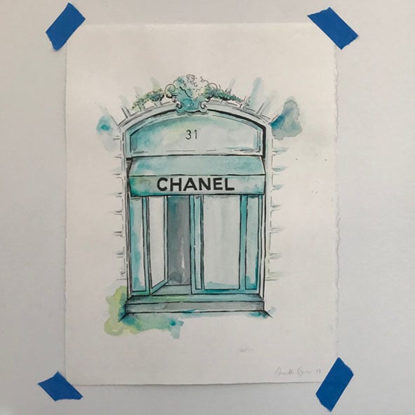 Image of Chanel Original Artwork
