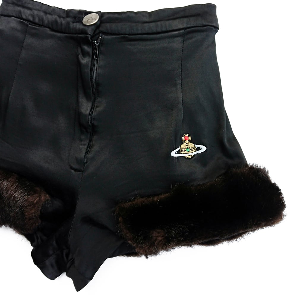 Image of Vivienne Westwood Runway A/W91 Satin Shorts