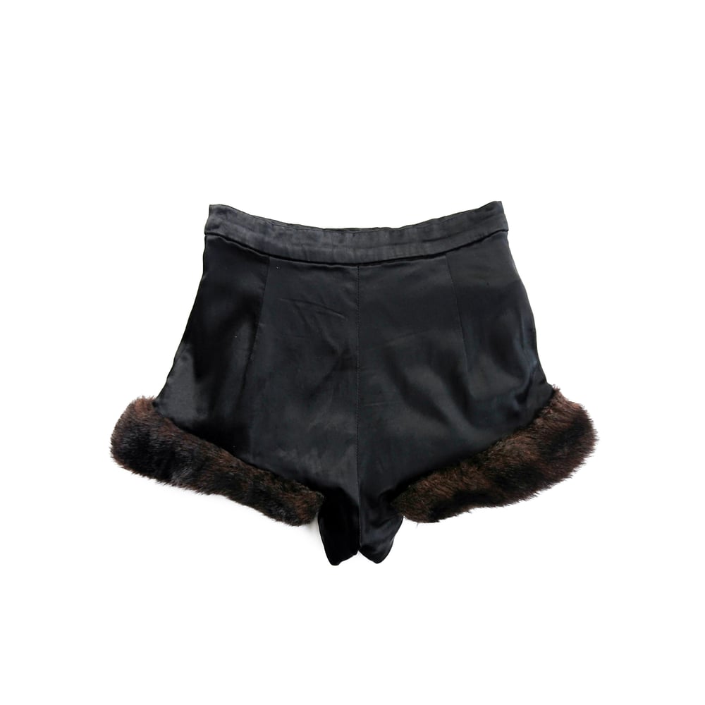 Image of Vivienne Westwood Runway A/W91 Satin Shorts