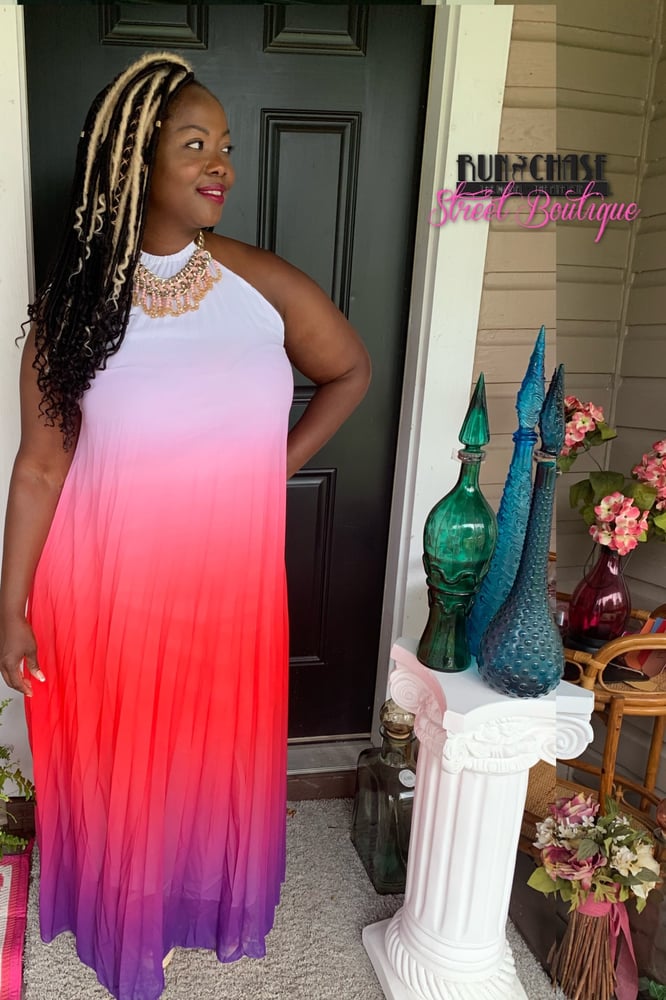 Image of Natalia summer ombre maxi 