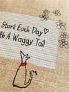 Waggy Tail print