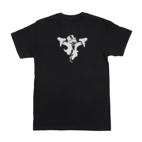 Image of Corrupt Society | | Black Reflective t-shirt