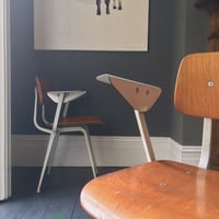 Image 2 of Friso Kramer Plywood Revolt Chairs