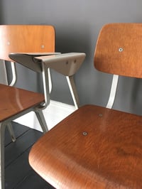 Image 3 of Friso Kramer Plywood Revolt Chairs