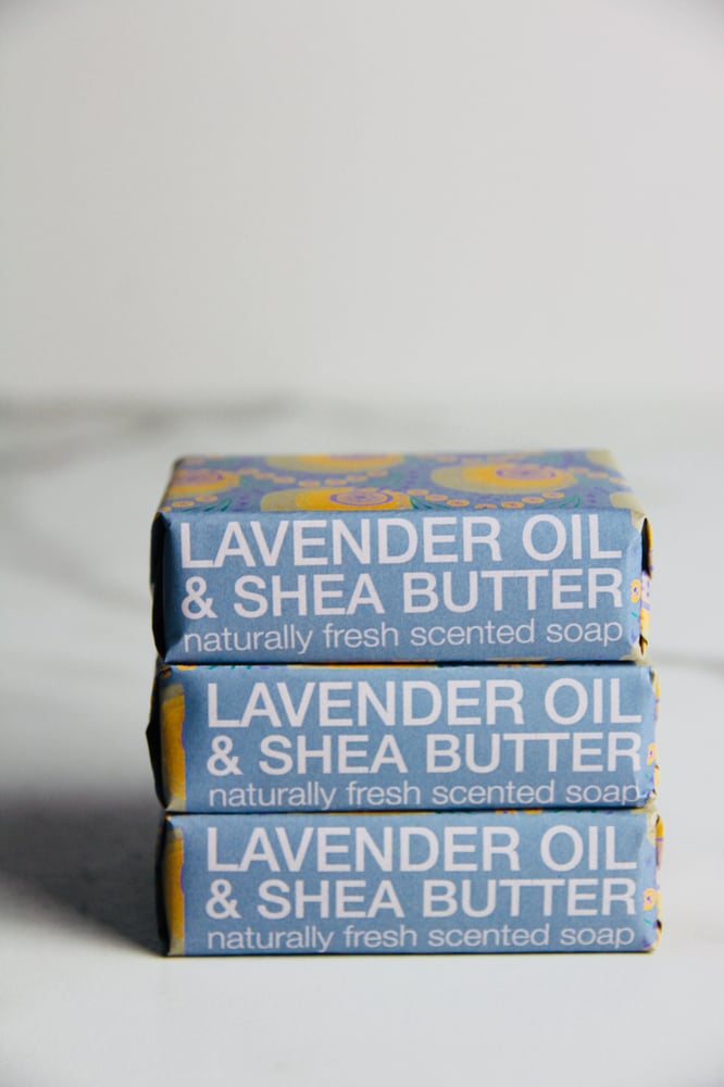Image of Handmade Soap - Lavender Oil & Shea
