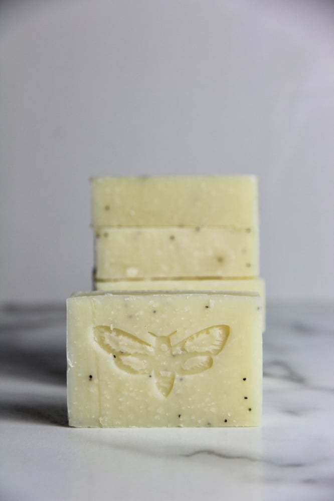 Image of Handmade Soap - Lemongrass & Hemp Bran
