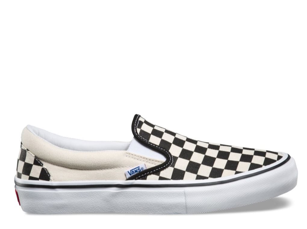 checkered slip in vans