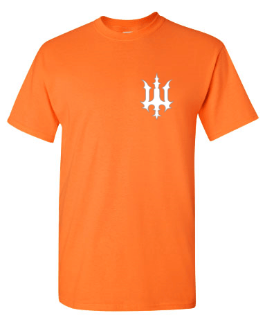 Image of Bookey Records T Shirt - Orange *PRE-ORDER*