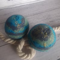 "Mermaid Lagoon" bath bombs