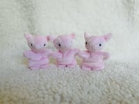 Image 1 of Light Pink Plush Cats