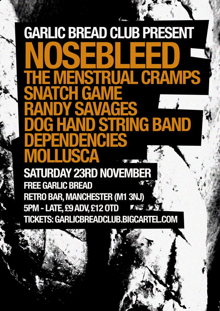 Image of GBC 2: Nosebleed, Menstrual Cramps and more Ticket 