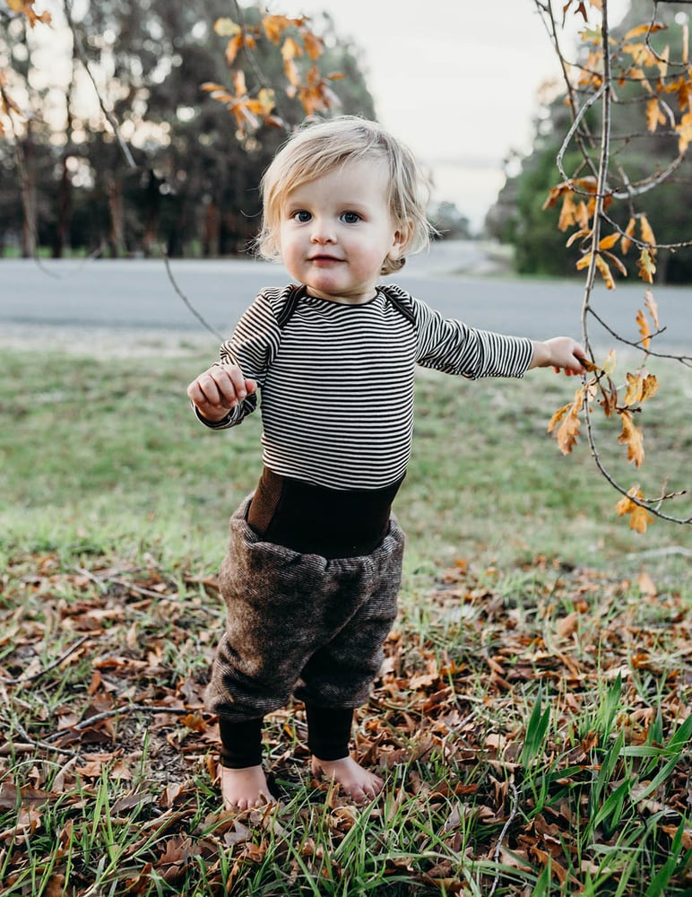 organic cotton jaquard leggings | Paul and Paula