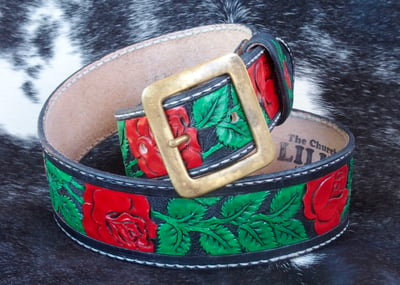 Image of Anton Belt - Black/Red