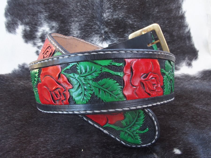 Image of Anton Belt - Black/Red