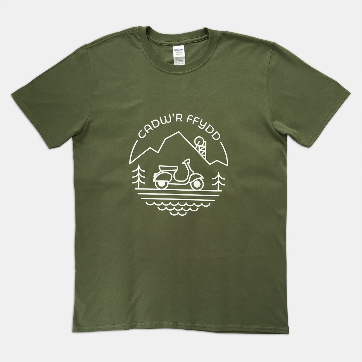 Image of Cadw'r Ffydd/Keep The Faith T-Shirt (Military Green)