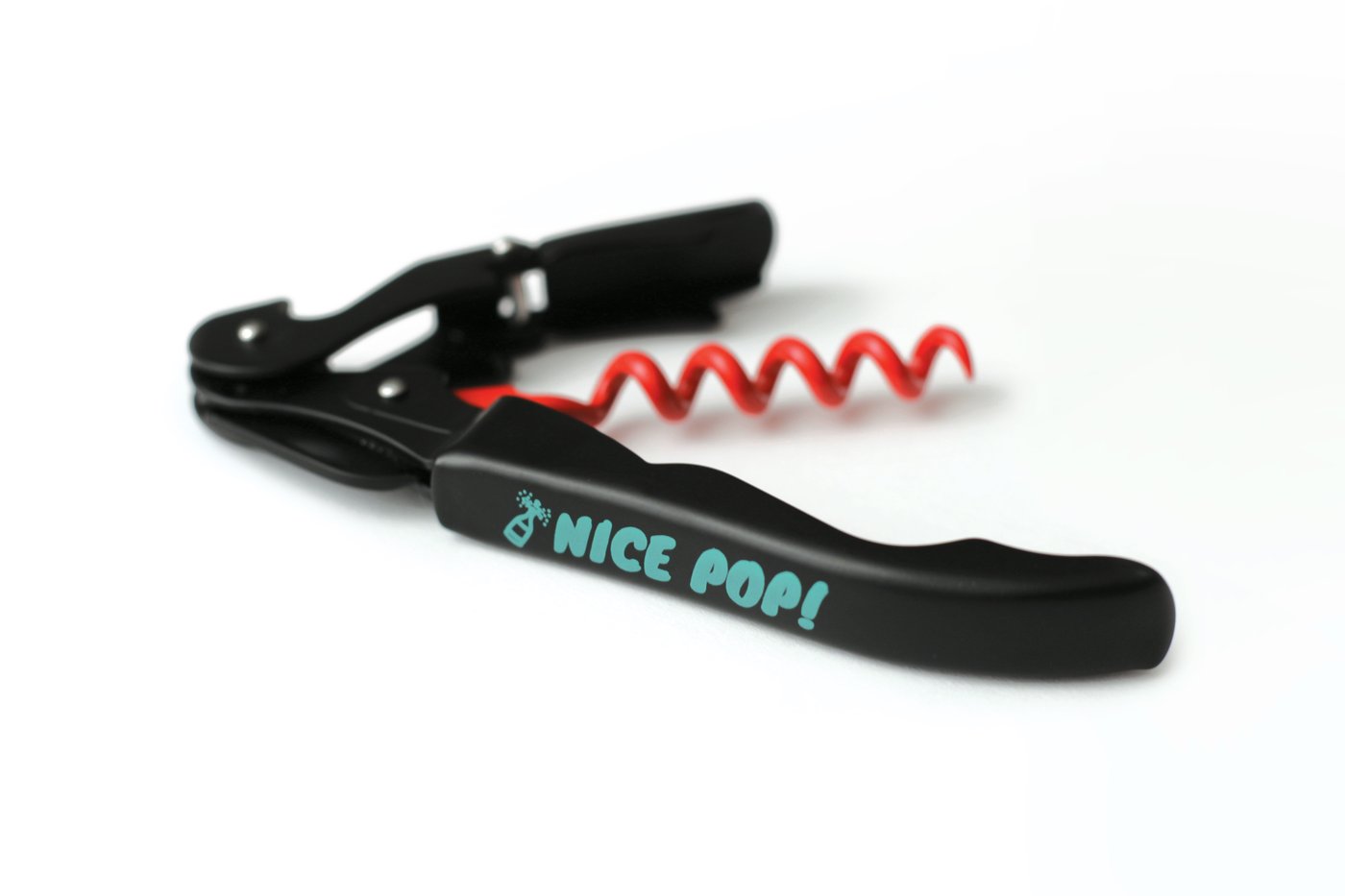 Nice Pop DoubleHinged Wine Key Wine & Crime Podcast