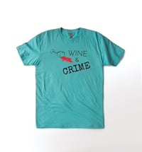 Image 1 of Crewneck T-Shirt (Teal)