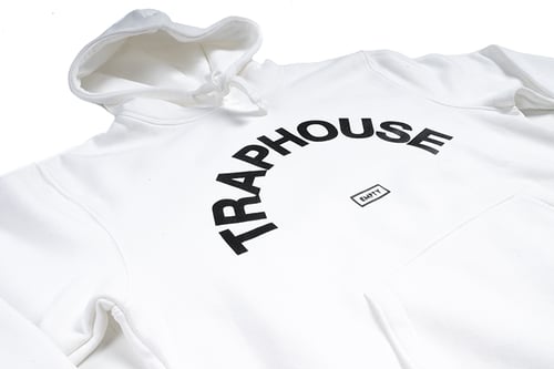 Image of TRAPHOUSE White Hoodie