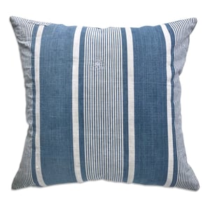 Image of VINTAGE FRENCH TICKING STRIPE PILLOW