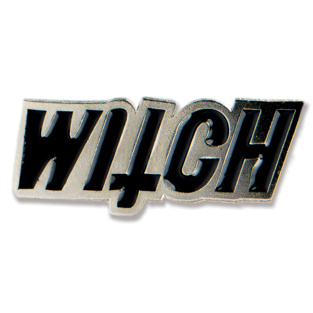 Image of Resting Witch Face Pin