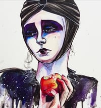 Image 2 of 'Poison Apple'Original painting
