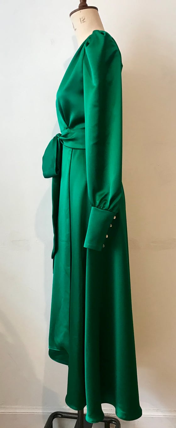 Image of Esmeralda wrap dress