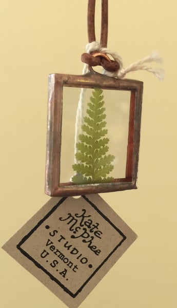 Image of fern pendant