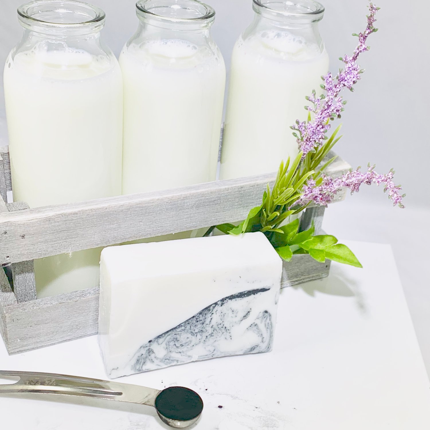 Image of Activated Charcoal and Goat's Milk Bar Soap - 5 Oz.