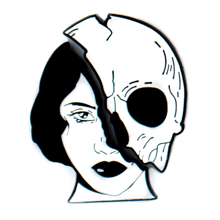 Image of Two Face Pin