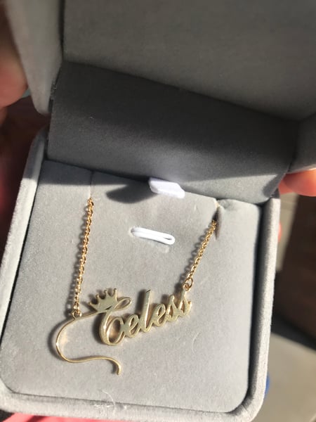 Image of Custom crown necklace 