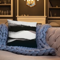 Image 2 of Meander Square Throw Pillow