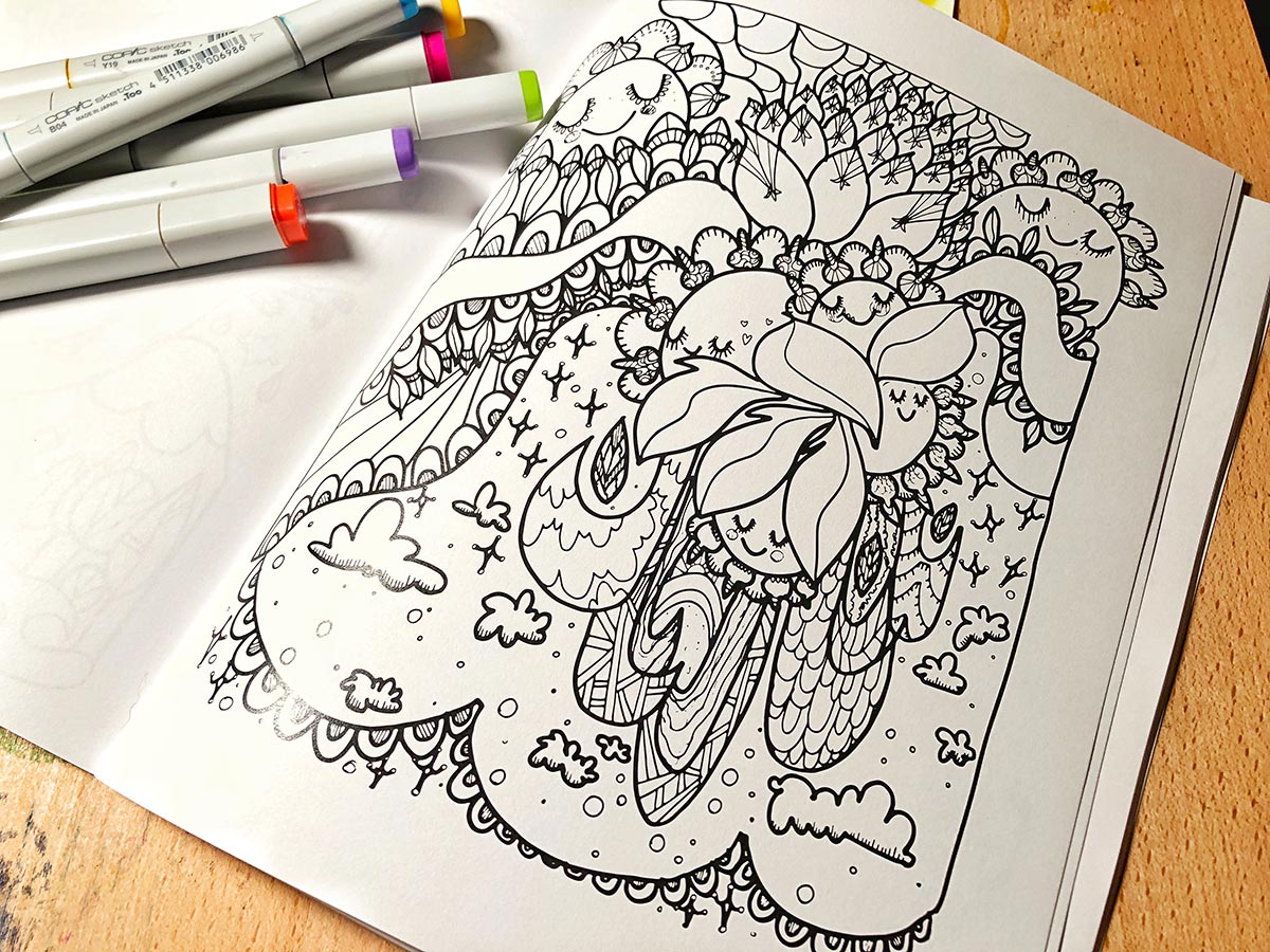 Image of Welcome Home Coloring Book