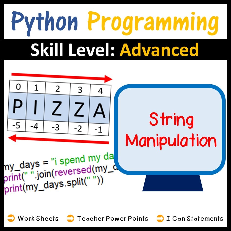 Python Programming - String Manipulation | Computer Creations Ltd