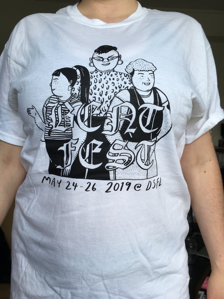 Image of White Bent Fest T-Shirt