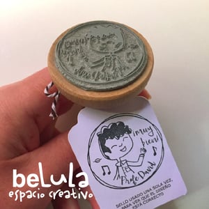 Image of Sello de tinta “superprofe” personalizado