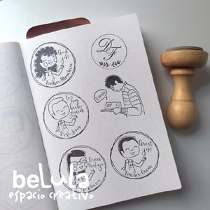 Image of Sello de tinta “superprofe” personalizado