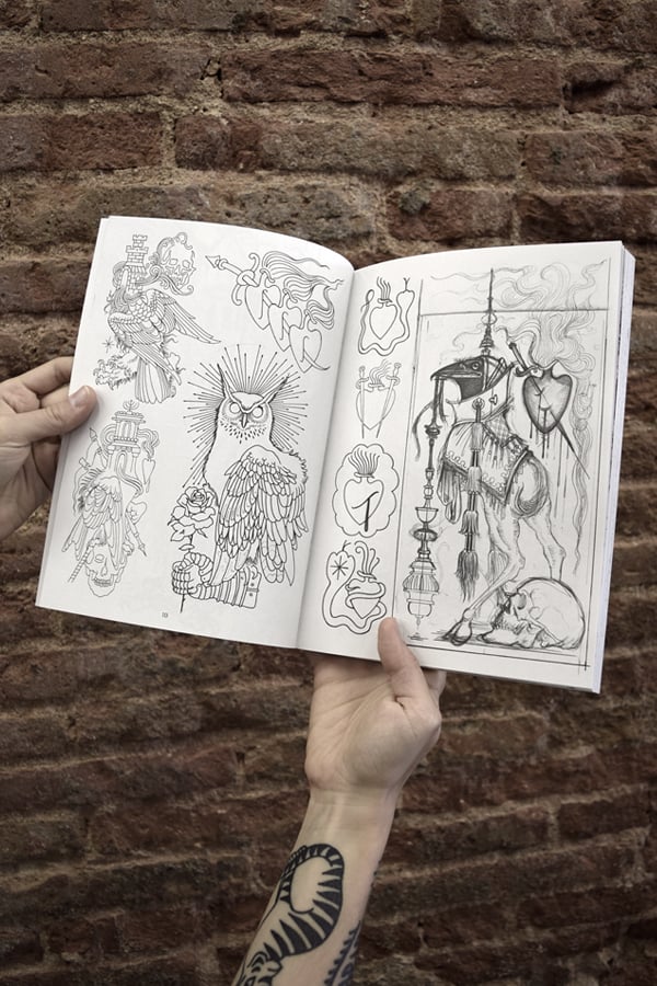 Book of drawings by David Tejero  - proyecto eclipse